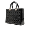 Dior Large Patent Cannage Lady Dior Secondhand