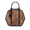 Burberry Large Pony Hair Leopard Print Orchard Bowling Bag Secondhand