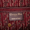 Dior Oblique Embroidered Velvet Saddle Bag Secondhand