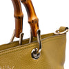 Gucci Tall Leather Bamboo Shopper Tote Secondhand