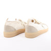 ELEVENTY Panelled Knitted Sneakers in Beige, Size 44 EU Secondhand