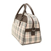 Burberry House Check Canvas Satchel Secondhand