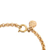 Celine Gold Plated Circle Charm Bracelet Secondhand