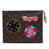 Louis Vuitton Limited Edition Monogram Patches and Travel Stickers Toiletry 26 Pouch Secondhand