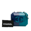 Chanel CC Ombre Acrylic Clutch on Chain Secondhand