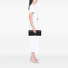 Secondhand Burberry Prorsum Woven Buffalo Leather and Cotton Clutch