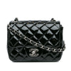 Secondhand Chanel Mini Square Classic Patent Single Flap