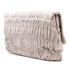 Prada Nappa Gaufre Turn Lock Clutch Secondhand