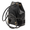 Ferragamo Lizard Embossed Leather Vara Bow Drawstring Backpack Secondhand
