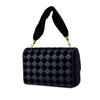 Bottega Veneta Velvet and Satin Intrecciato Top Handle Bag Secondhand
