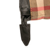 Burberry House Check Trimmed Leather Big Crush Convertible Tote Secondhand