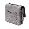 Chanel Medium Metallic Crackled Calfskin Clams Pocket Flap Secondhand