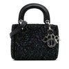 Dior Mini Satin Sequin Embellished Lady Dior Secondhand