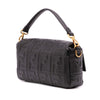 Fendi Zucca Embossed Leather Baguette Satchel Secondhand
