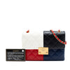 Chanel Quilted Lambskin Colorblock Pagoda Flap Secondhand