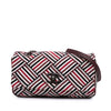 Chanel CC Canvas Stripe Flap Secondhand