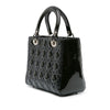Dior Medium Patent Cannage Lady Dior Secondhand