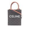 Celine Mini Triomphe Coated Canvas Vertical Cabas Satchel Secondhand