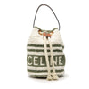 Celine Teen Plein Soleil Canvas Drawstring Bucket Bag Secondhand