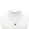 Dior Gold Plated CD Pendant Necklace Secondhand