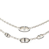 Hermès Sterling Silver Farandole Long Necklace 160 Secondhand