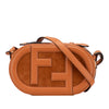 Fendi Mini Goatskin Trimmed Suede O Lock Camera Case Secondhand