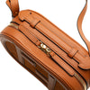 Fendi Mini Goatskin Trimmed Suede O Lock Camera Case Secondhand