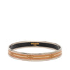 Hermès Narrow Enamel Intertwined Rope Bangle 62 Secondhand