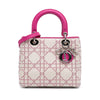 Dior Medium Lambskin Cannage Stitched Lady Dior Secondhand