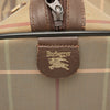 Burberry Vintage Check Canvas Boston Bag Secondhand