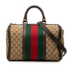 Gucci Medium GG Canvas Web Joy Boston Bag Secondhand
