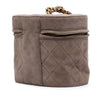 Chanel Quilted Suede Tassel Vanity Bag Secondhand