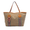 Gucci GG Canvas Web Jolie Tote Secondhand