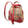 Burberry Haymarket Check Canvas Backpack Secondhand