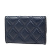 Chanel CC Double Stitch Lambskin Flap Card Holder Secondhand