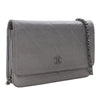 Chanel CC Quilted Aged Calfskin Wallet On Chain Secondhand