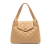 Chanel CC Quilted Lambskin Top Handle Flap Secondhand