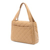 Chanel CC Quilted Lambskin Top Handle Flap Secondhand