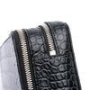 Balenciaga Croc Embossed Leather Wristlet Clutch Secondhand