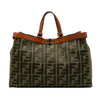 Fendi Zucca Embroidered Canvas Peekaboo X Tote Secondhand