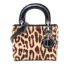 Dior Mini Pony Hair Leopard Print Lady Dior Secondhand