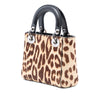 Dior Mini Pony Hair Leopard Print Lady Dior Secondhand