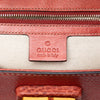 Gucci Medium Leather New Bamboo Satchel Secondhand