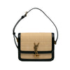Saint Laurent Small Quilted Suede Solferino Satchel In Box Secondhand