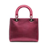 Dior Medium Metallic Patent Microcannage Lady Dior Secondhand