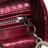 Dior Medium Metallic Patent Microcannage Lady Dior Secondhand