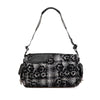 Secondhand Chanel Tweed Camellia Shoulder Bag