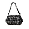 Secondhand Chanel Tweed Camellia Shoulder Bag