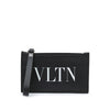 Secondhand Valentino Leather VLTN Zip Card Holder