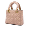 Dior Small Lambskin Cannage Studded Supple Lady Dior Secondhand
